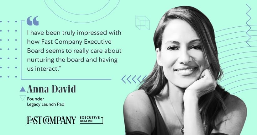 Fast Company Executive Board member Anna David