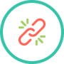 A chain link graphic. A chain link graphic.