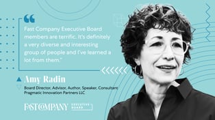 Fast Company Executive Board member Amy Radin