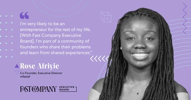 Fast Company Executive Board member Rose Afriyie