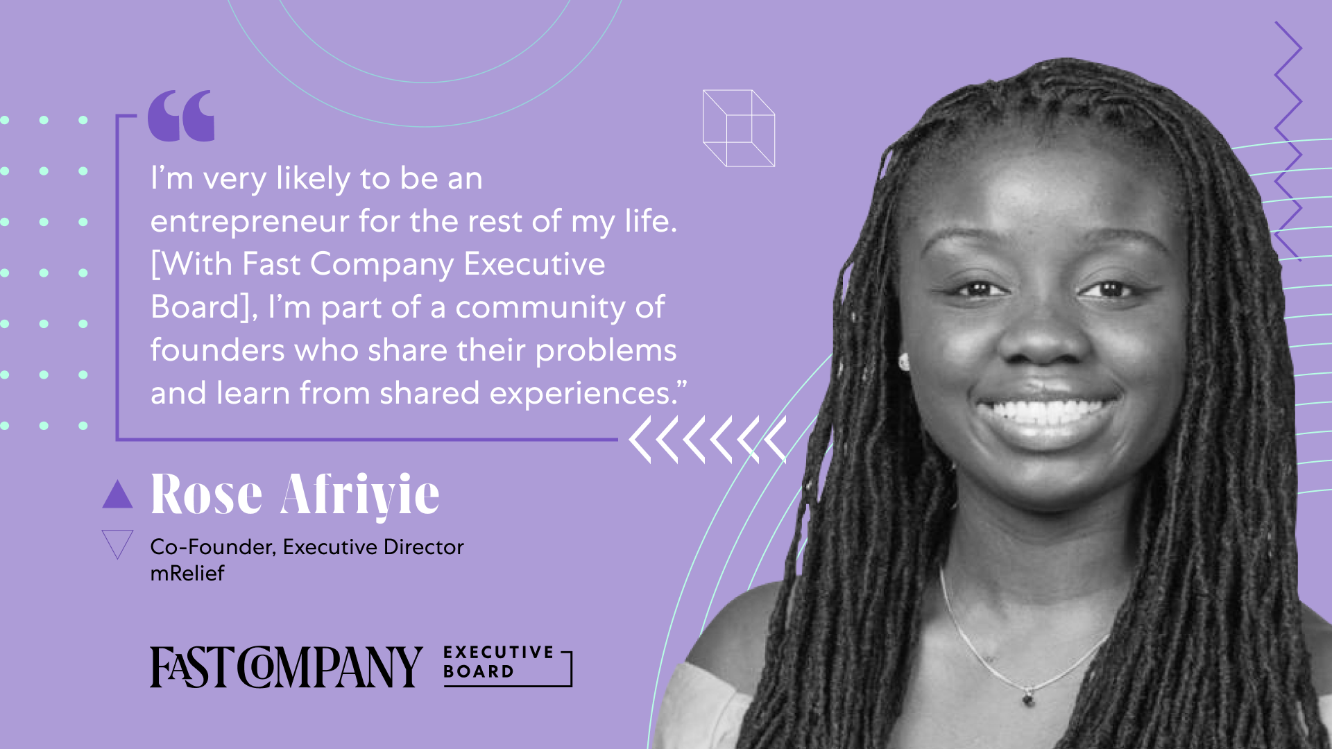 Through Fast Company Executive Board, Rose Afriyie Will Share Insights on Scaling a Diverse Organization