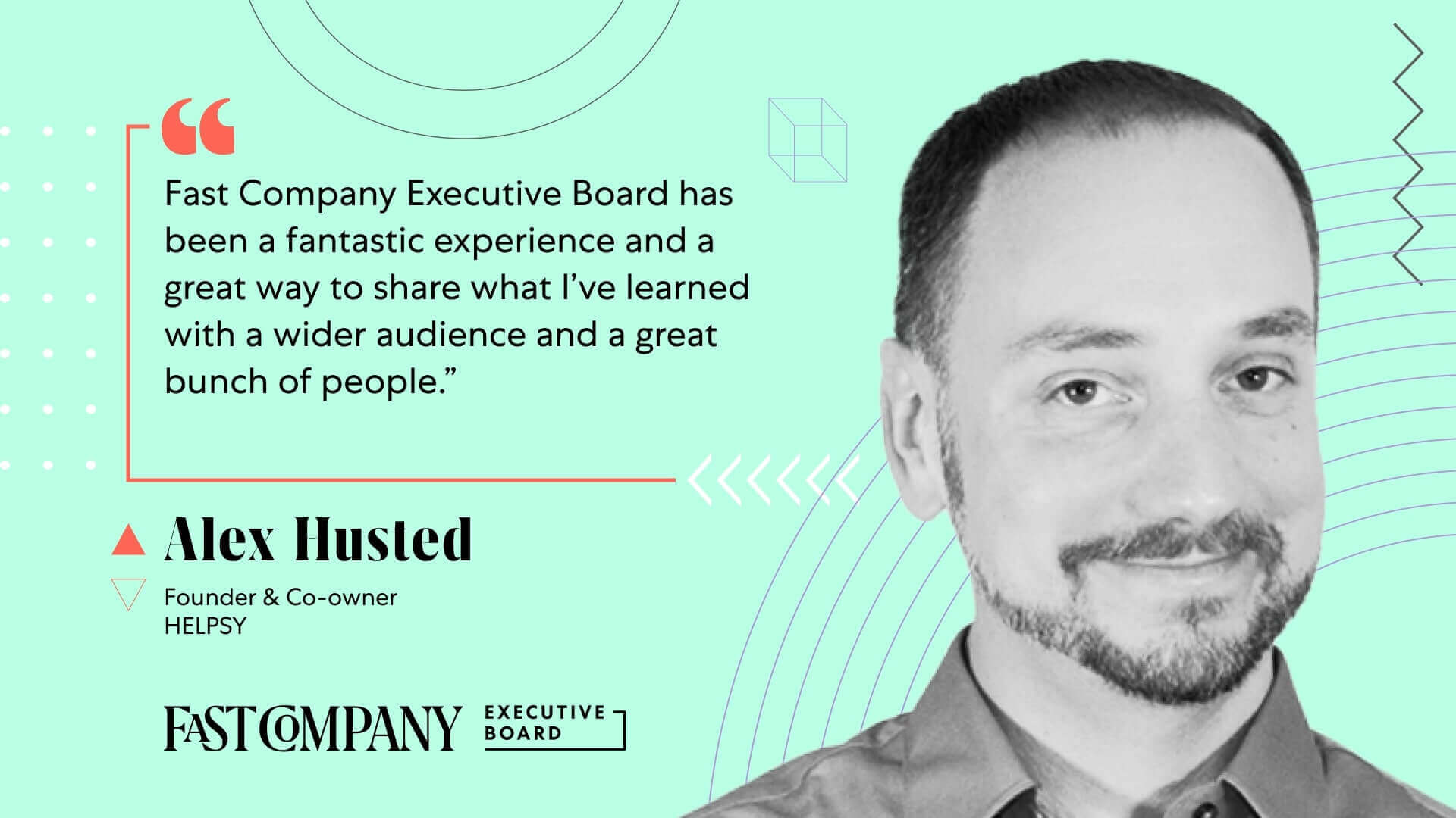 Fast Company Executive Board Gives Alex Husted Support for His Company’s Environmental Mission